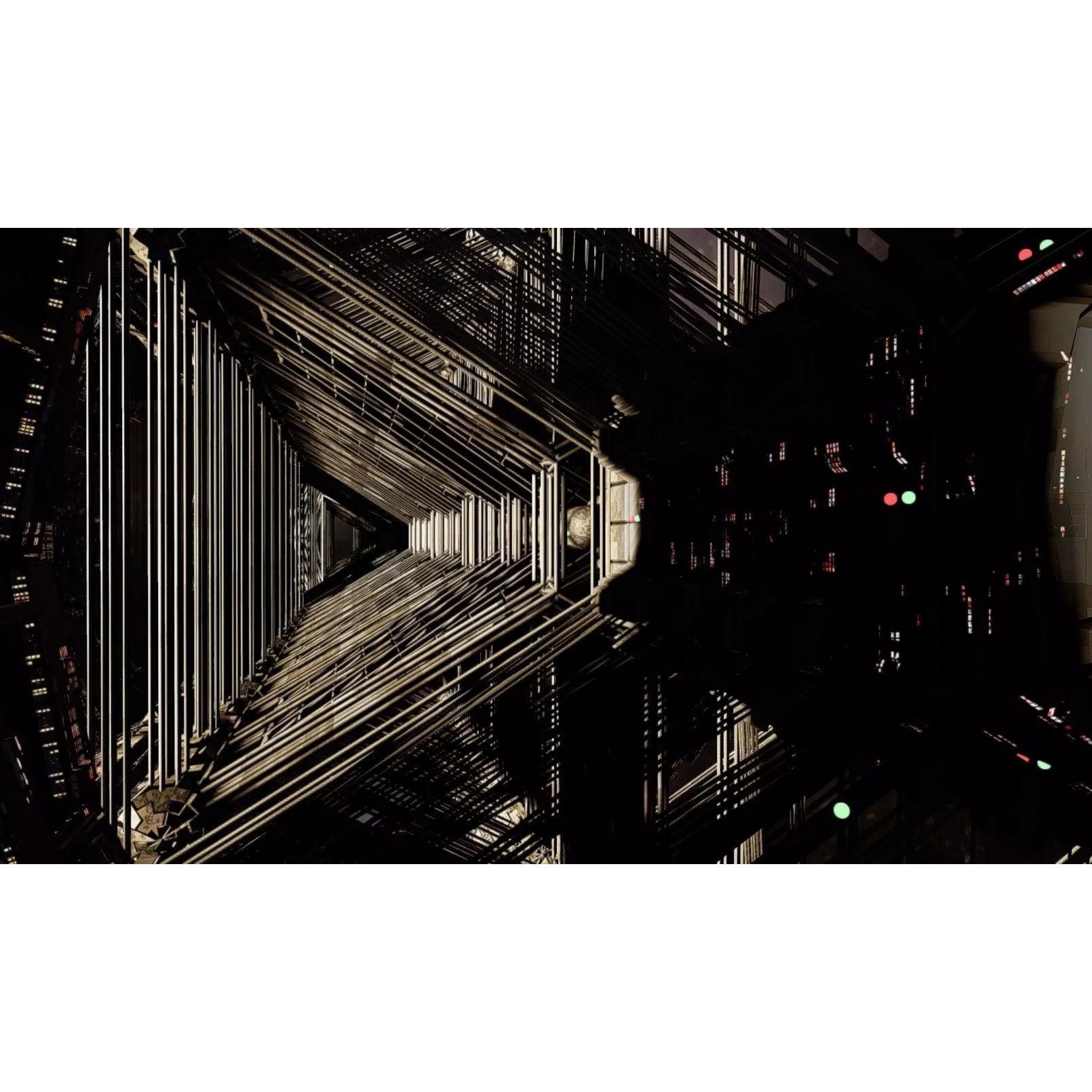 Cargo Space Station - Low-Poly Game-Ready 3D Model - View 11