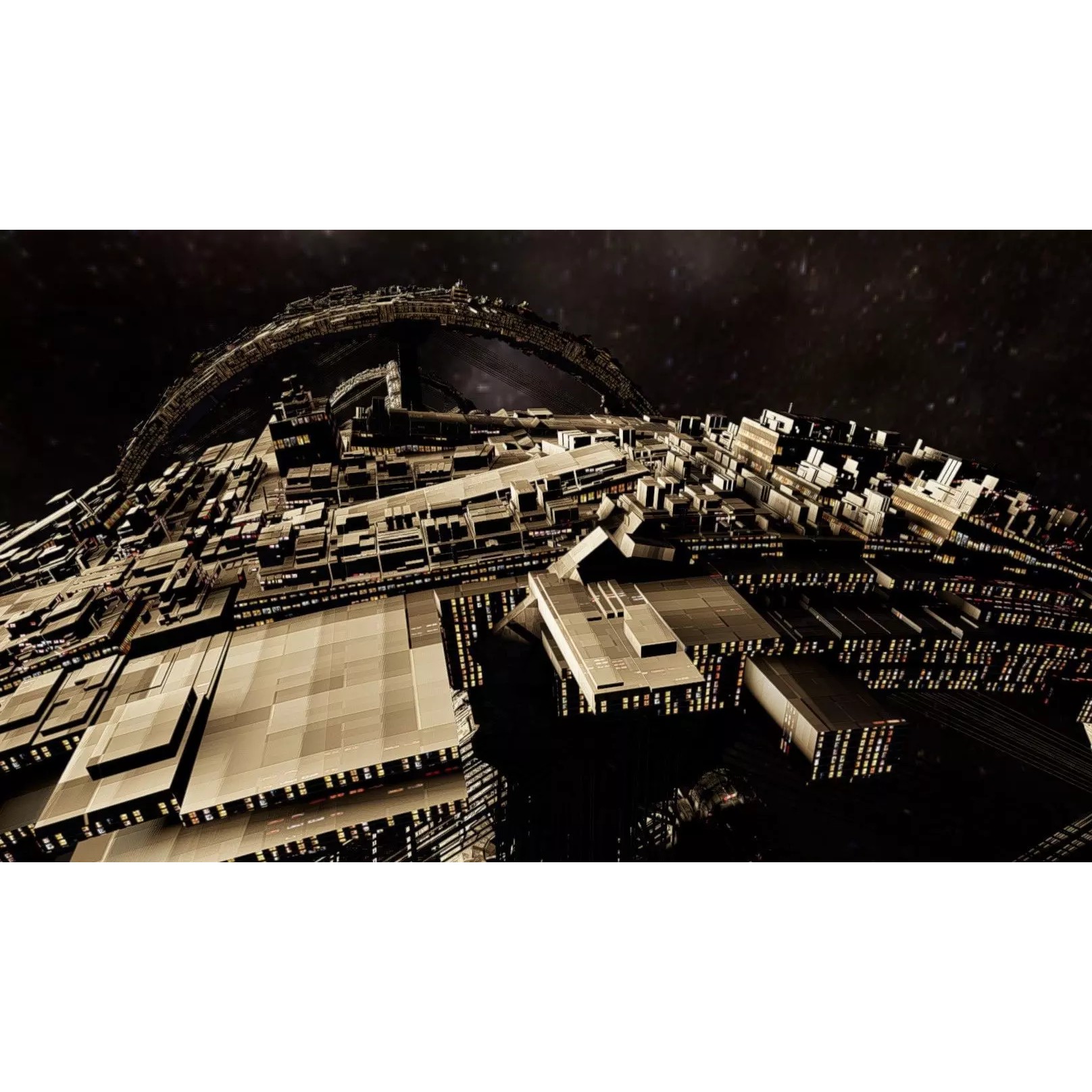 Cargo Space Station - Low-Poly Game-Ready 3D Model - View 16