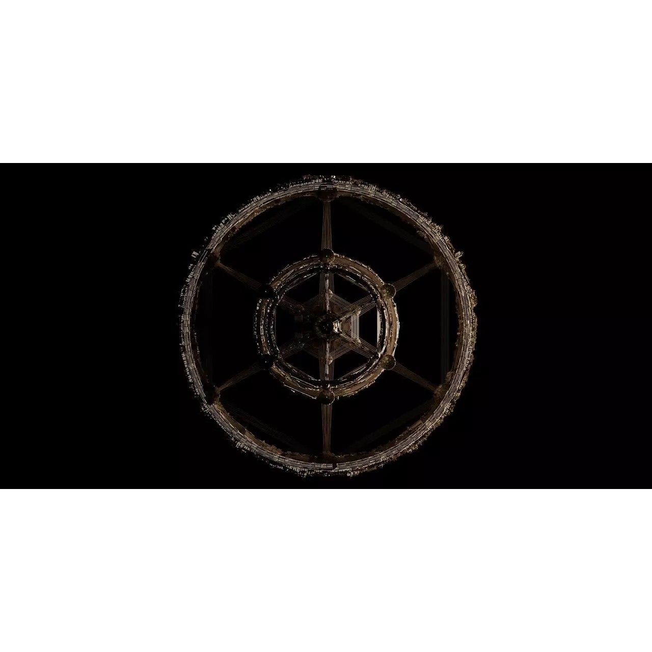 Cargo Space Station - Low-Poly Game-Ready 3D Model - View 7