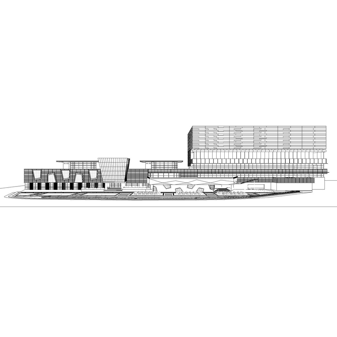 Hospital 3D Model – Medical Building with 2D Plans, FBX & OBJ - View 12