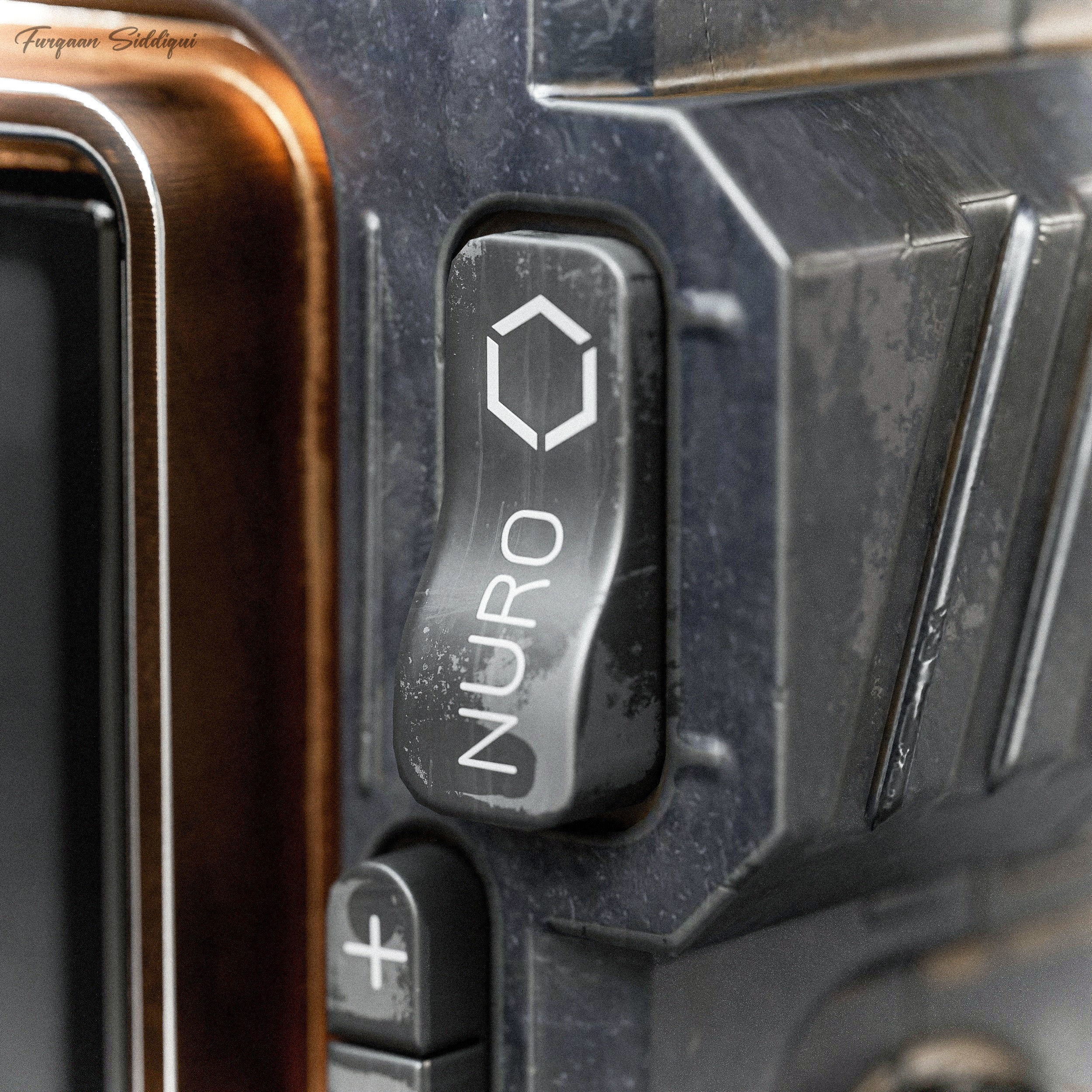 Sci-Fi Controller V16 - Low-Poly Game-Ready 3D Model - View 13