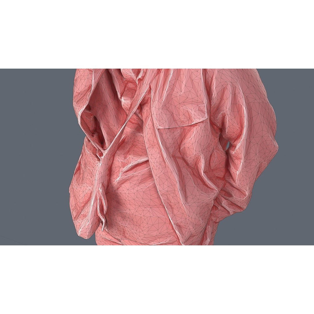 Thoughtful Young Man 3D Model – Casual Urban Character, FBX - View 13