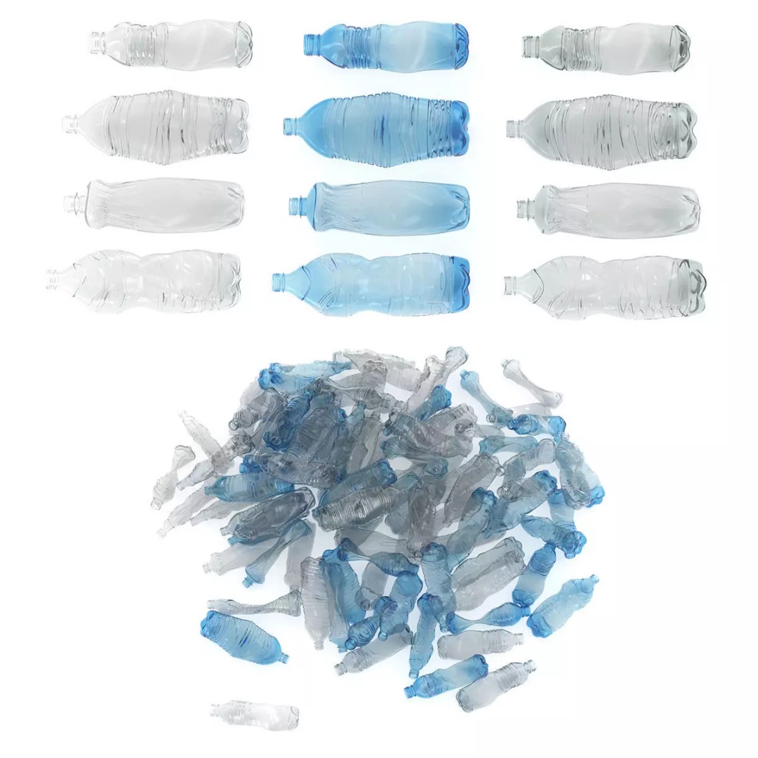 Plastic Bottle 3D Model – Photorealistic PBR Asset, FBX, OBJ - View 2
