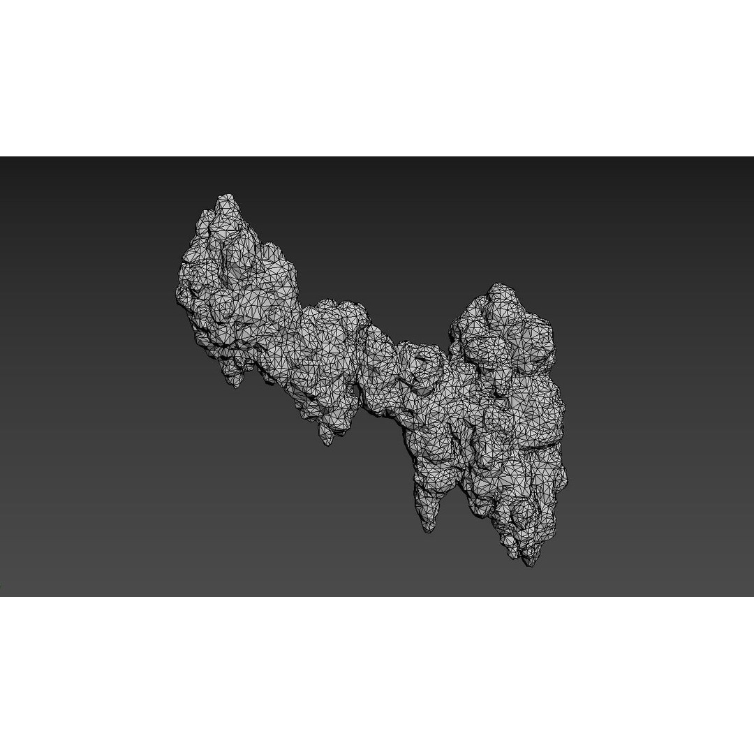 Stalactite Cave Rock 3D Model – Low Poly Modular Pack, FBX, OBJ