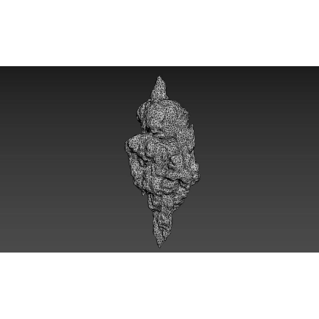 Stalactite Cave Rock 3D Model – Low Poly Modular Pack, FBX, OBJ - View 12