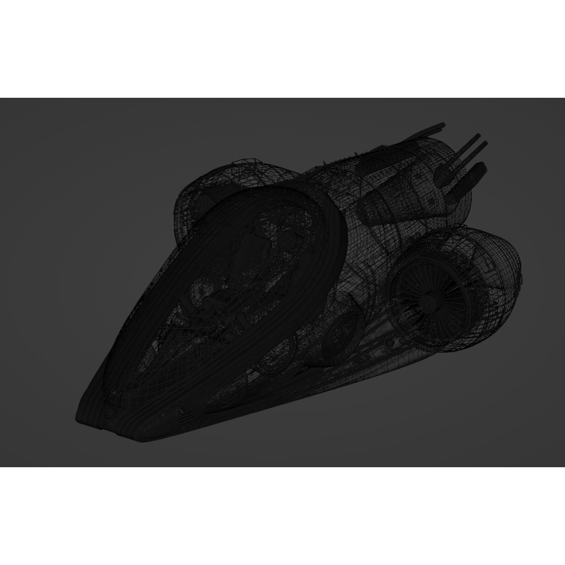 Future Exoplanet Exploration Vehicle - Low-Poly Game-Ready 3D Model - View 20