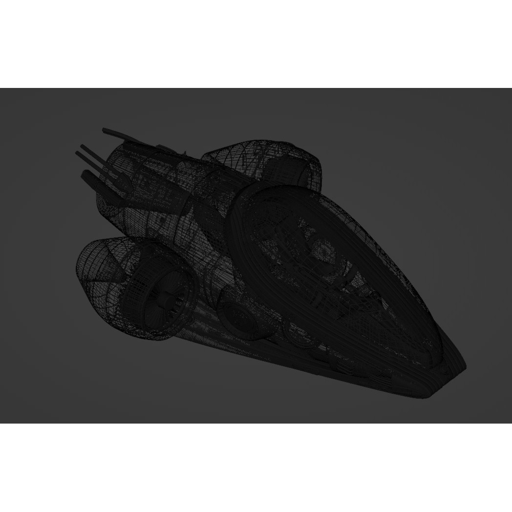 Future Exoplanet Exploration Vehicle - Low-Poly Game-Ready 3D Model - View 21