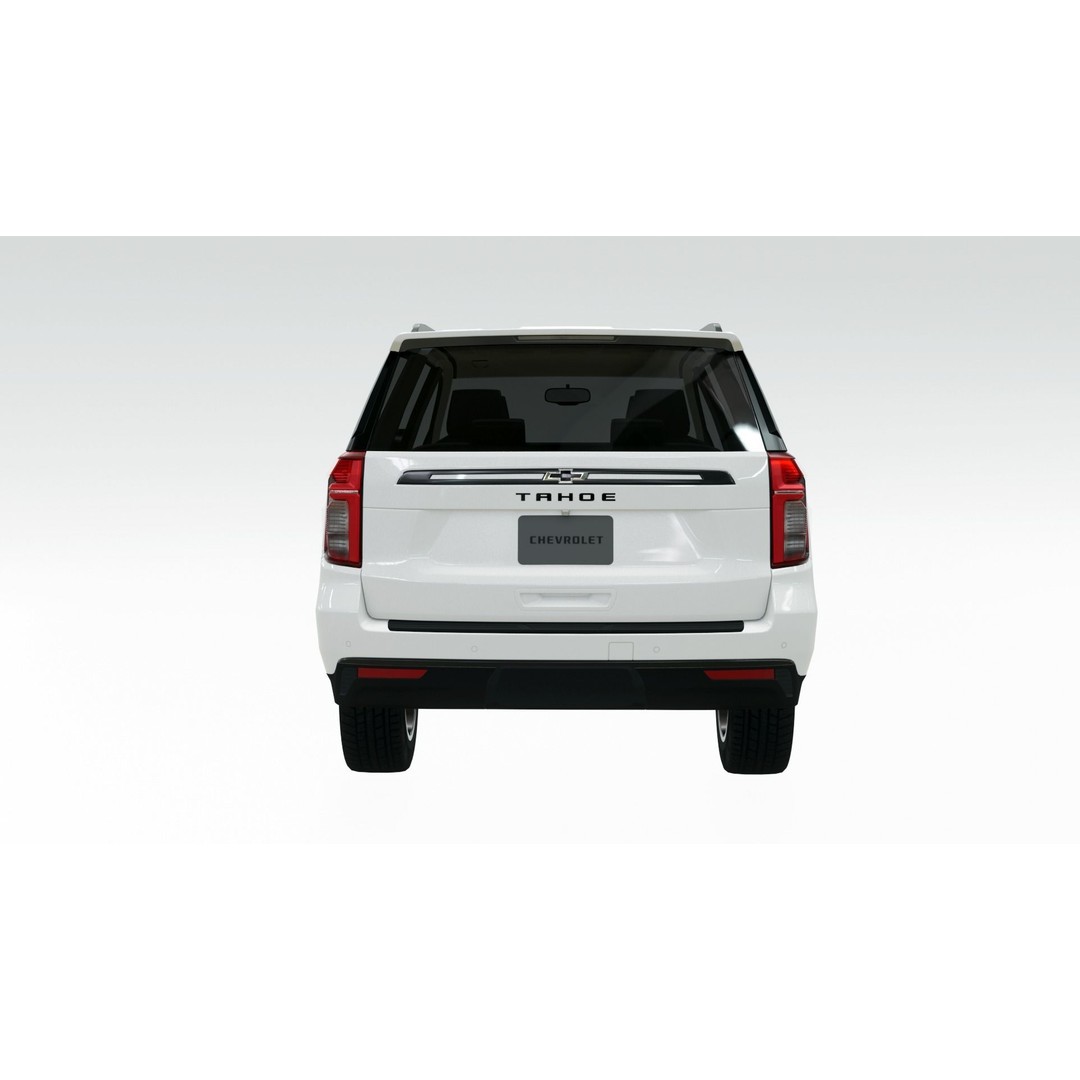 Chevrolet Tahoe LT 2021 3D Model – High Poly Game Asset, PBR, FBX, OBJ - View 6