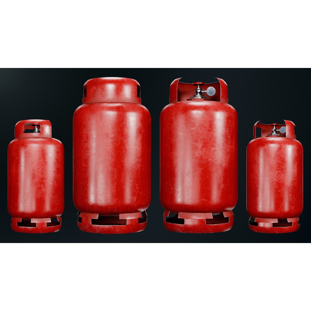 Warehouse Props Pack 3D Model – Low Poly Industrial Assets, FBX - View 37