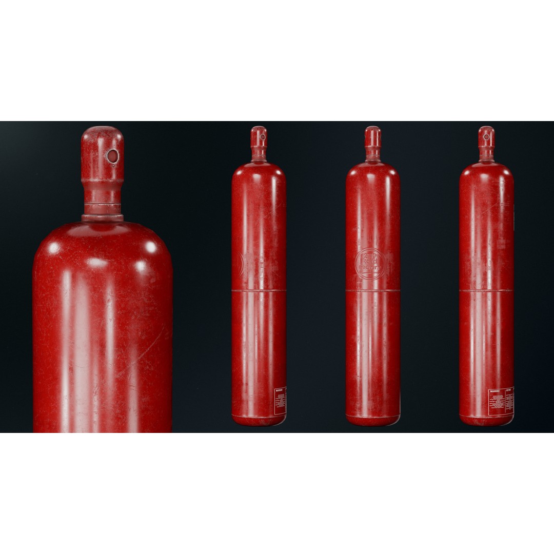 Warehouse Props Pack 3D Model – Low Poly Industrial Assets, FBX - View 44