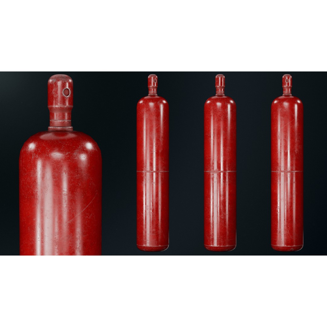 Warehouse Props Pack 3D Model – Low Poly Industrial Assets, FBX - View 45