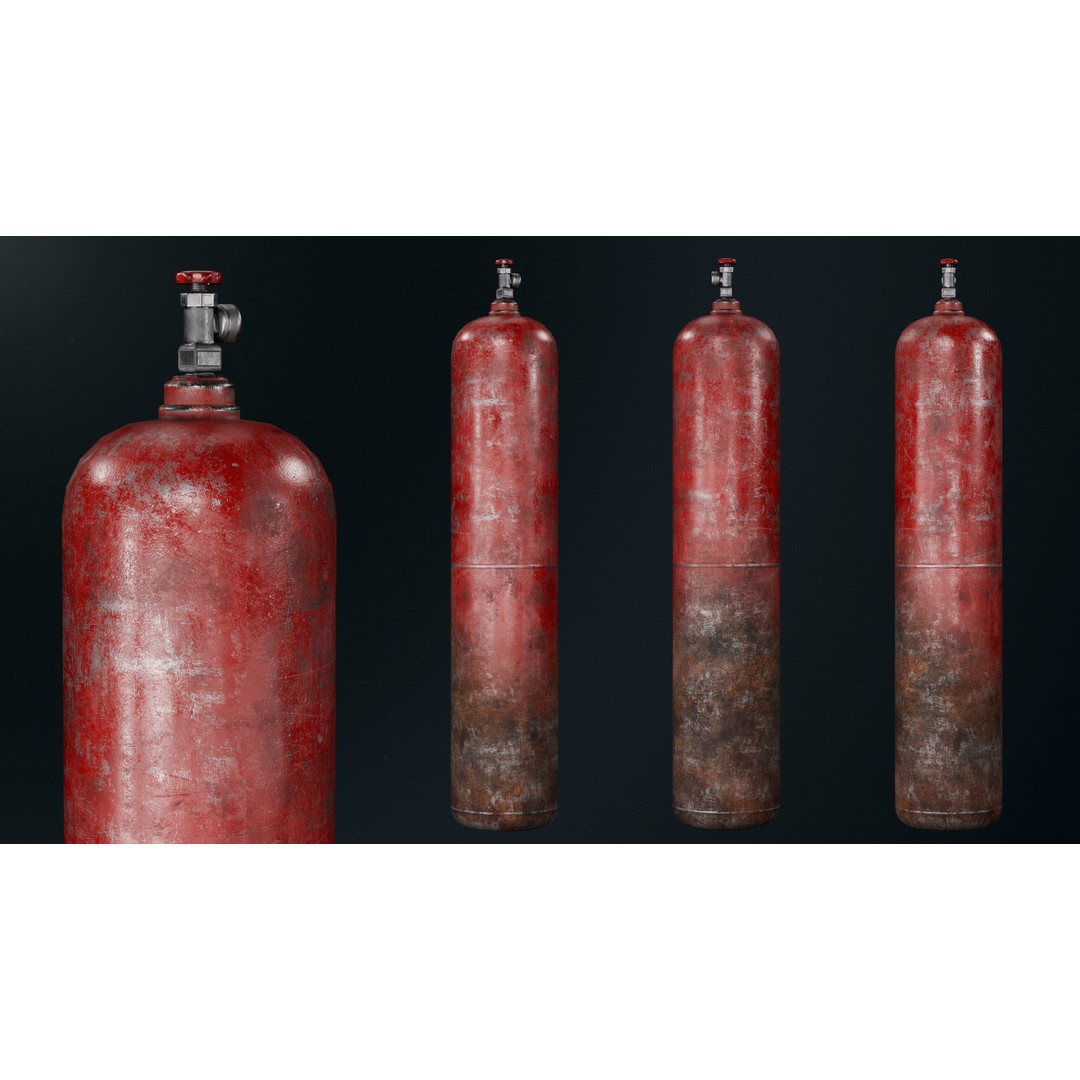 Warehouse Props Pack 3D Model – Low Poly Industrial Assets, FBX - View 49