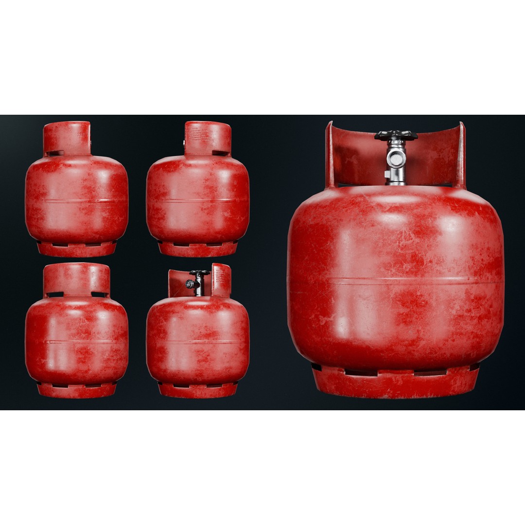 Warehouse Props Pack 3D Model – Low Poly Industrial Assets, FBX - View 51