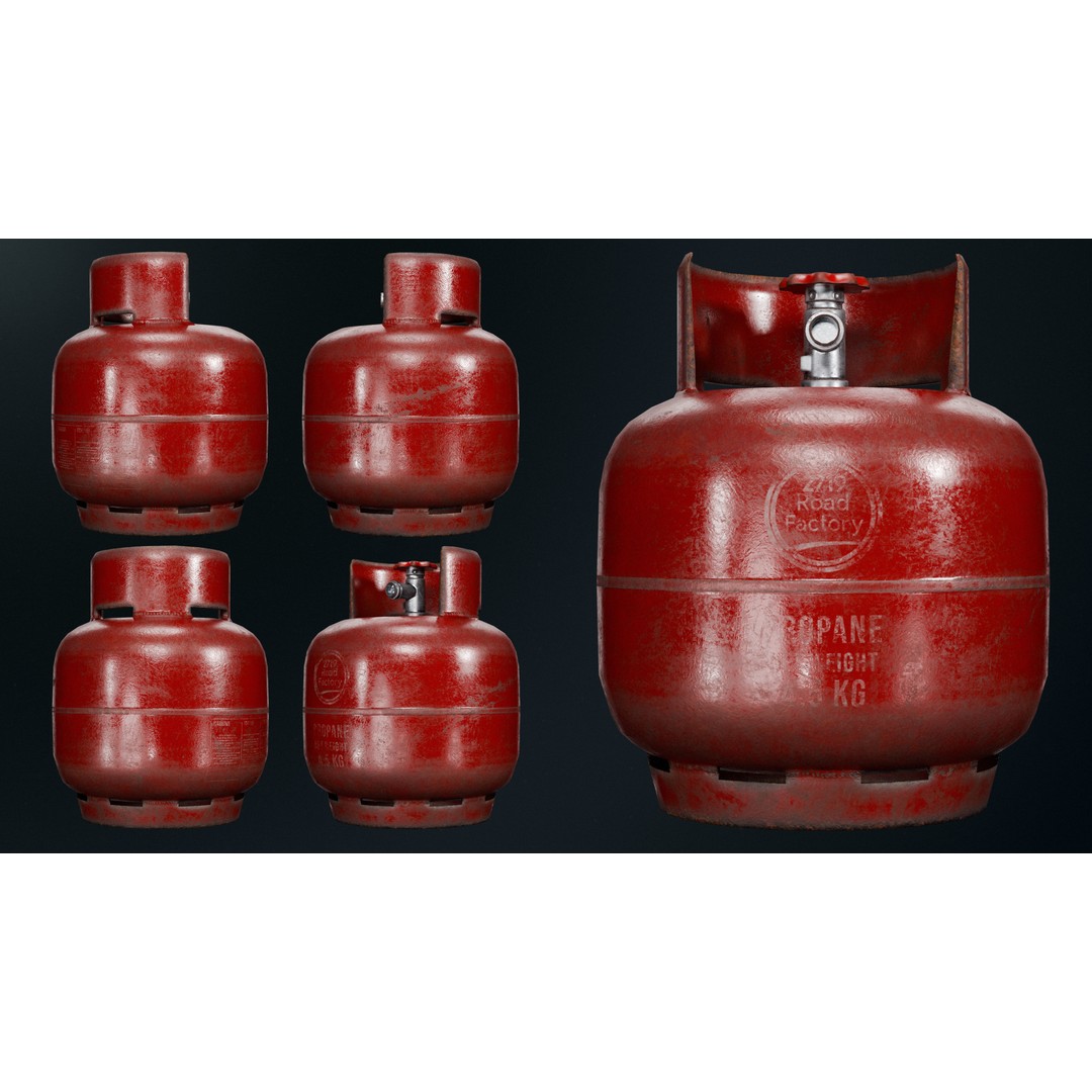 Warehouse Props Pack 3D Model – Low Poly Industrial Assets, FBX - View 52