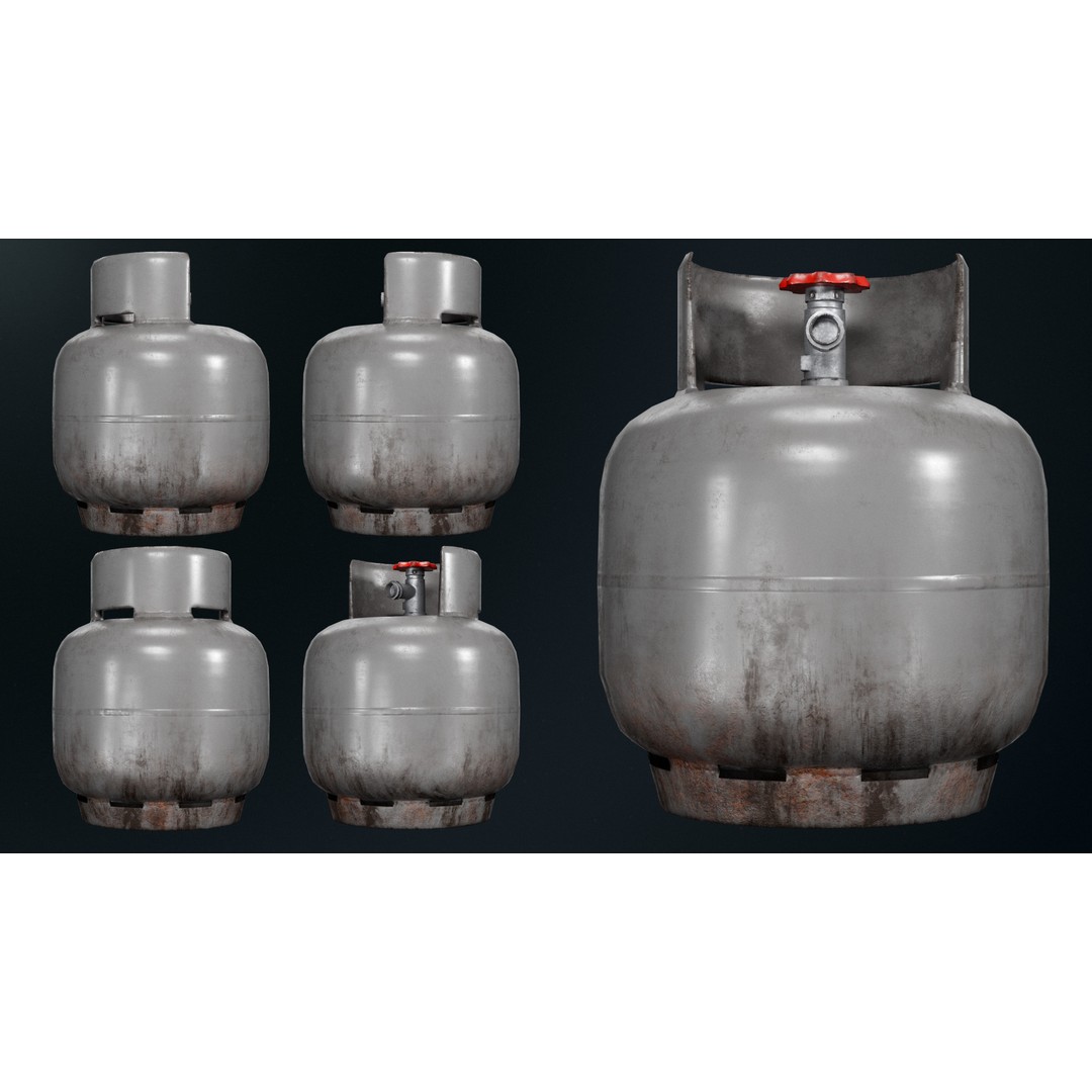 Warehouse Props Pack 3D Model – Low Poly Industrial Assets, FBX - View 53