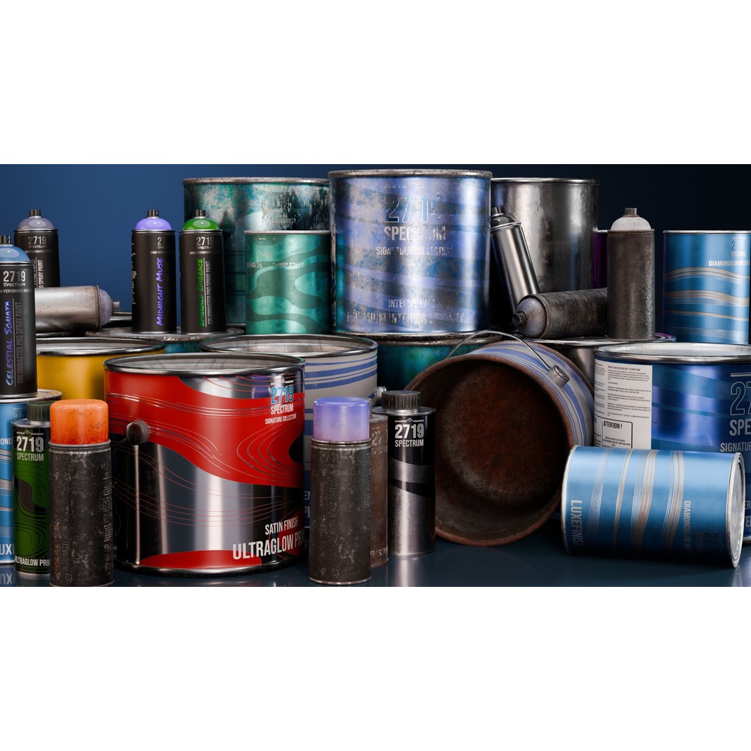 Warehouse Props Pack 3D Model – Low Poly Industrial Assets, FBX - View 6