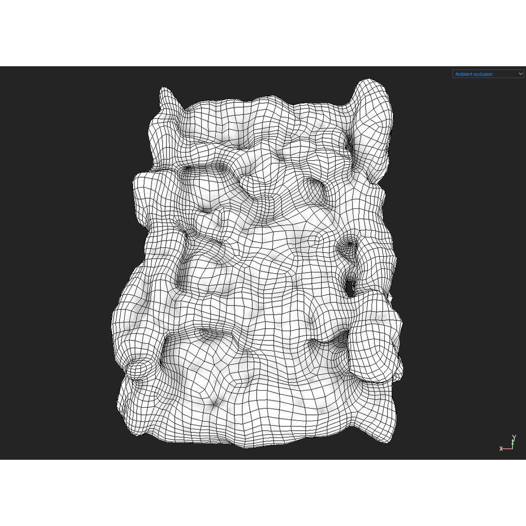 Fantasy Cave 3D Model – Low Poly Dungeon Environment, OBJ & FBX - View 11