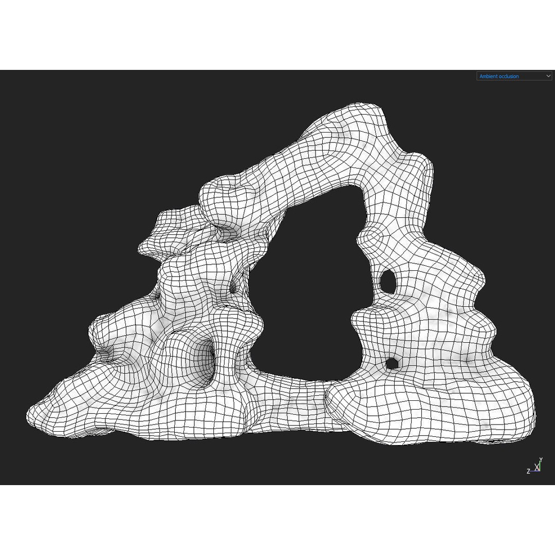 Fantasy Cave 3D Model – Low Poly Dungeon Environment, OBJ & FBX - View 19