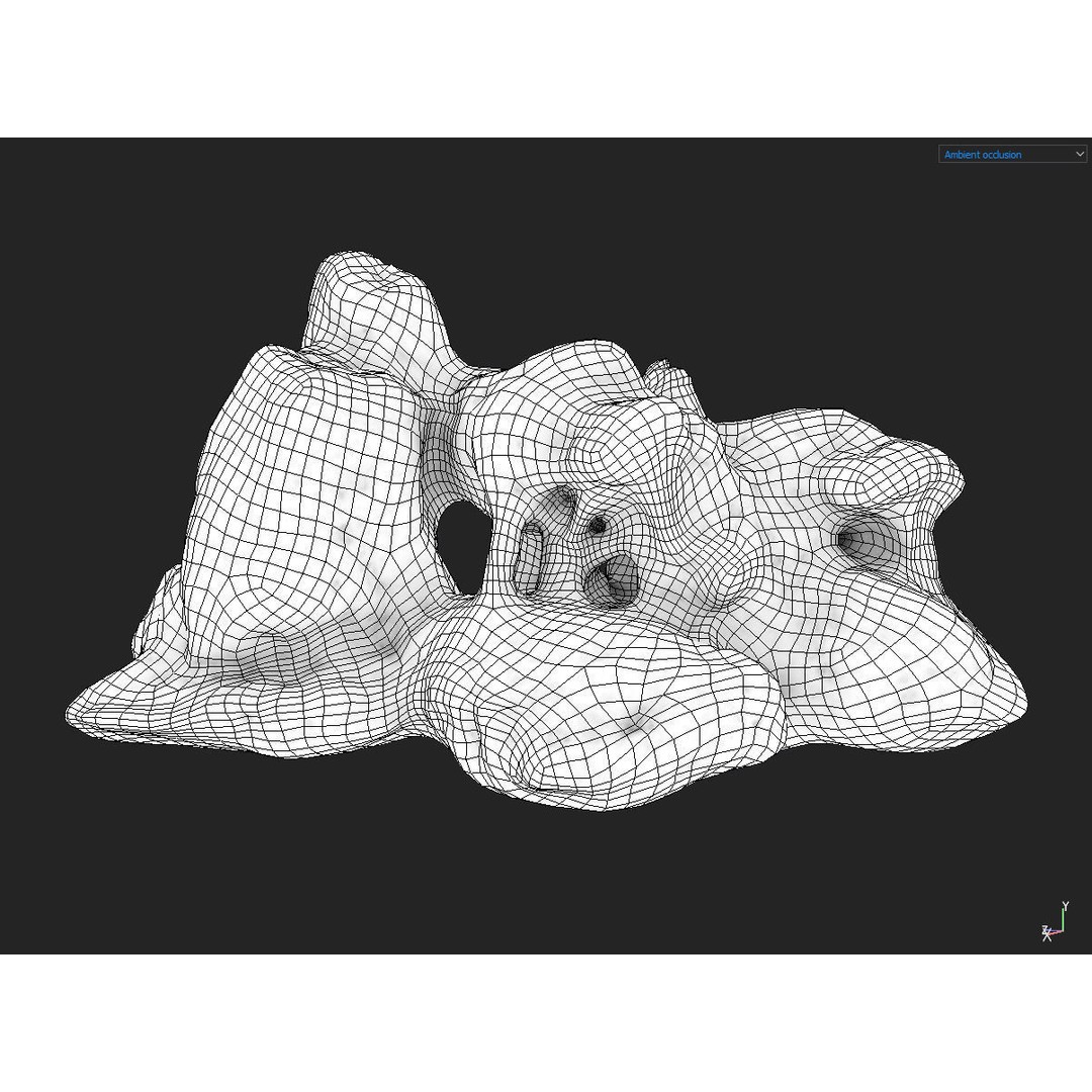 Fantasy Cave 3D Model – Low Poly Dungeon Environment, OBJ & FBX - View 27