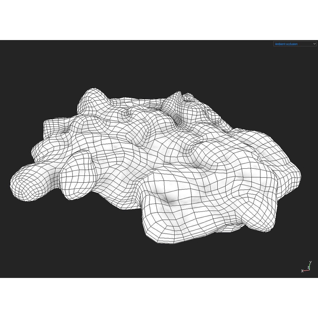 Fantasy Cave 3D Model – Low Poly Dungeon Environment, OBJ & FBX - View 35