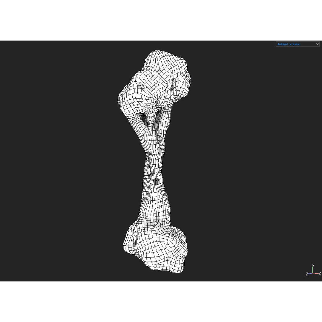 Fantasy Cave 3D Model – Low Poly Dungeon Environment, OBJ & FBX - View 7