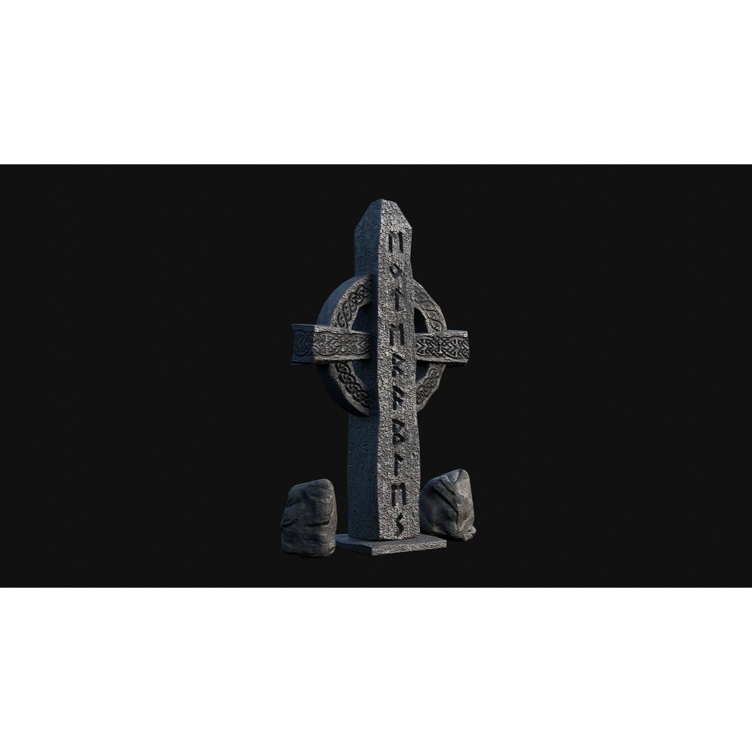 Viking Rock Structures 3D Model – Low Poly Game Ready PBR FBX/OBJ - View 29