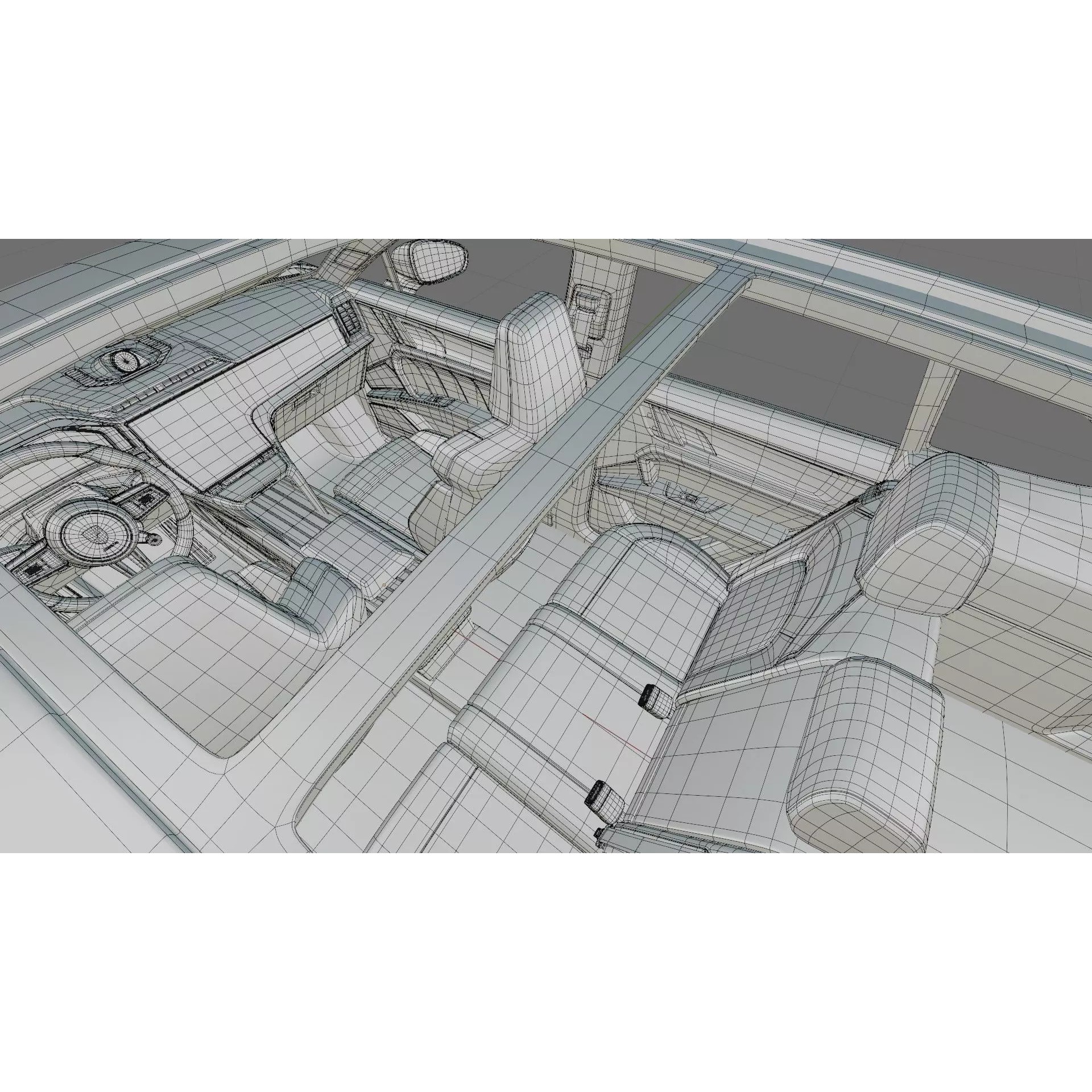 Porsche Cayenne Turbo Electric 2027 - Game-Ready 3D Model