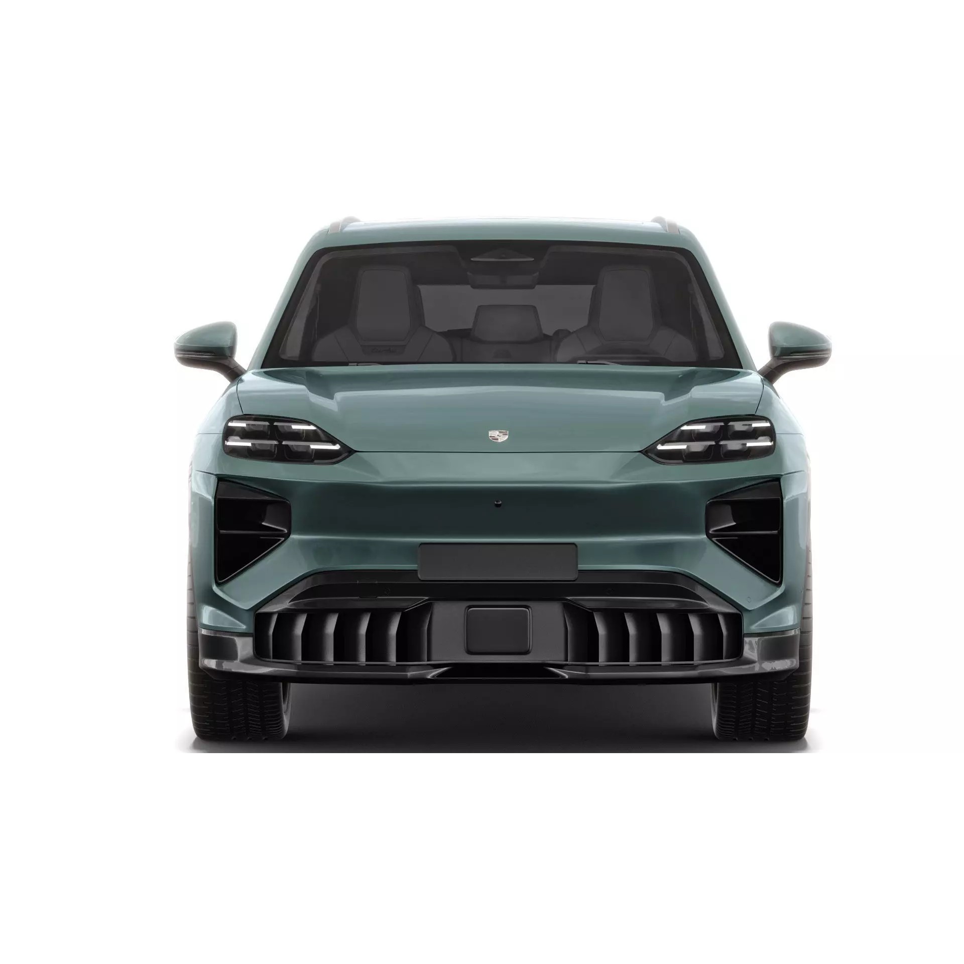 Porsche Cayenne Turbo Electric 2027 - Game-Ready 3D Model - View 11