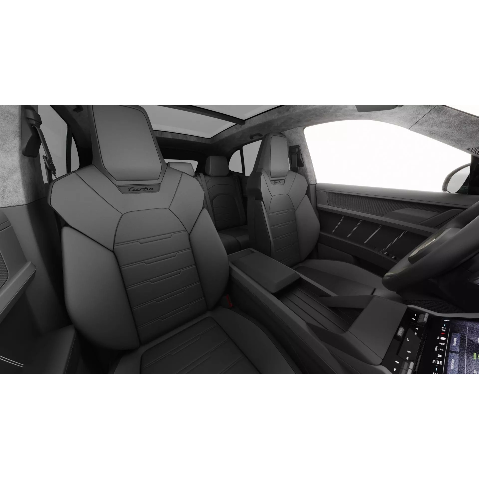 Porsche Cayenne Turbo Electric 2027 - Game-Ready 3D Model - View 17