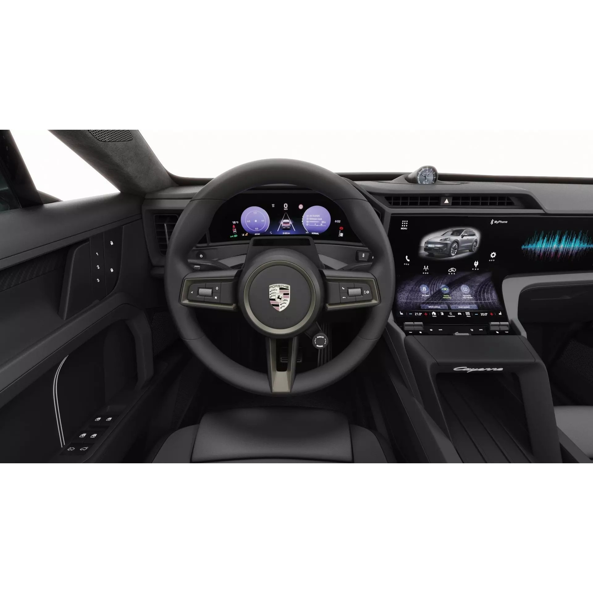 Porsche Cayenne Turbo Electric 2027 - Game-Ready 3D Model - View 20