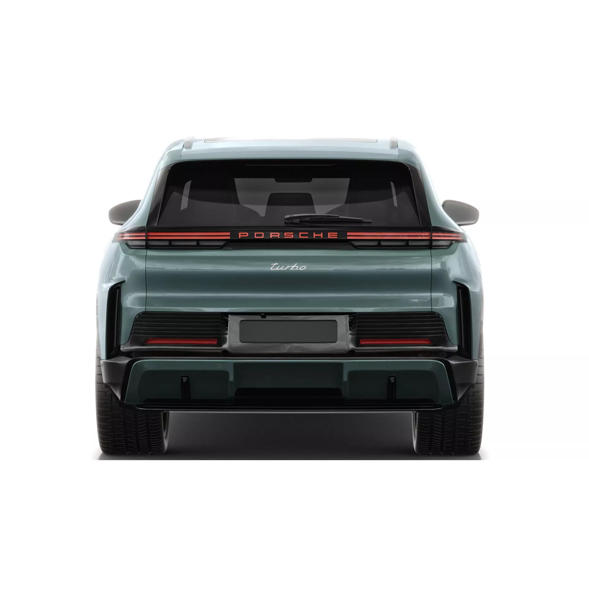 Porsche Cayenne Turbo Electric 2027 - Game-Ready 3D Model - View 7