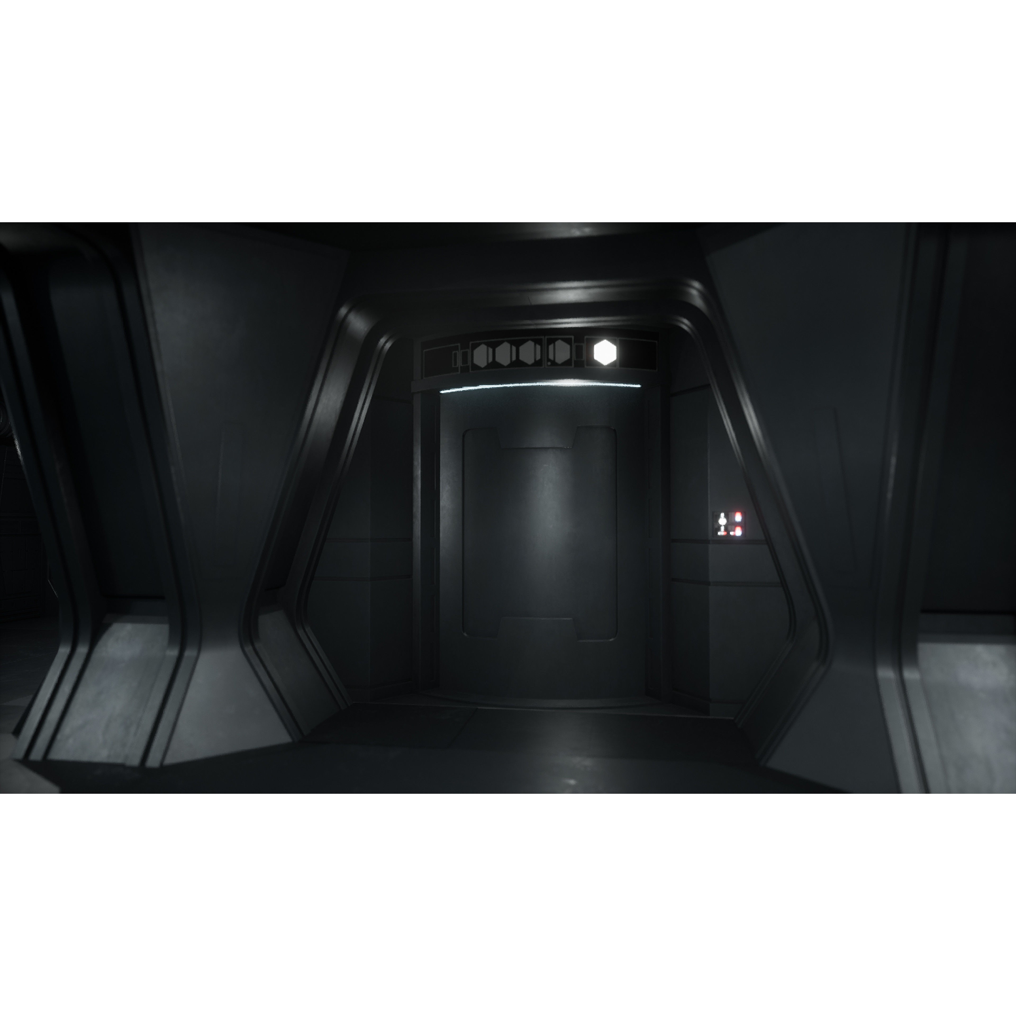 Light Cruiser Corridor - Low-Poly Game-Ready 3D Model - View 10