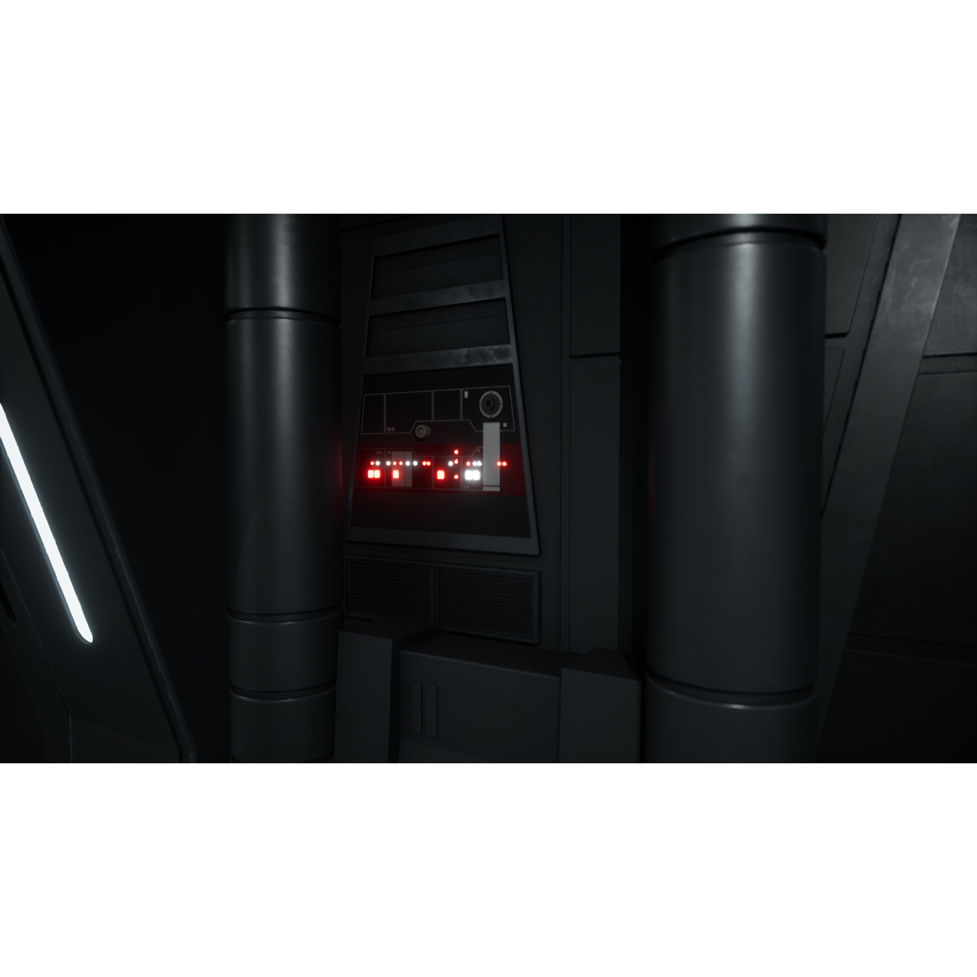 Light Cruiser Corridor - Low-Poly Game-Ready 3D Model - View 13