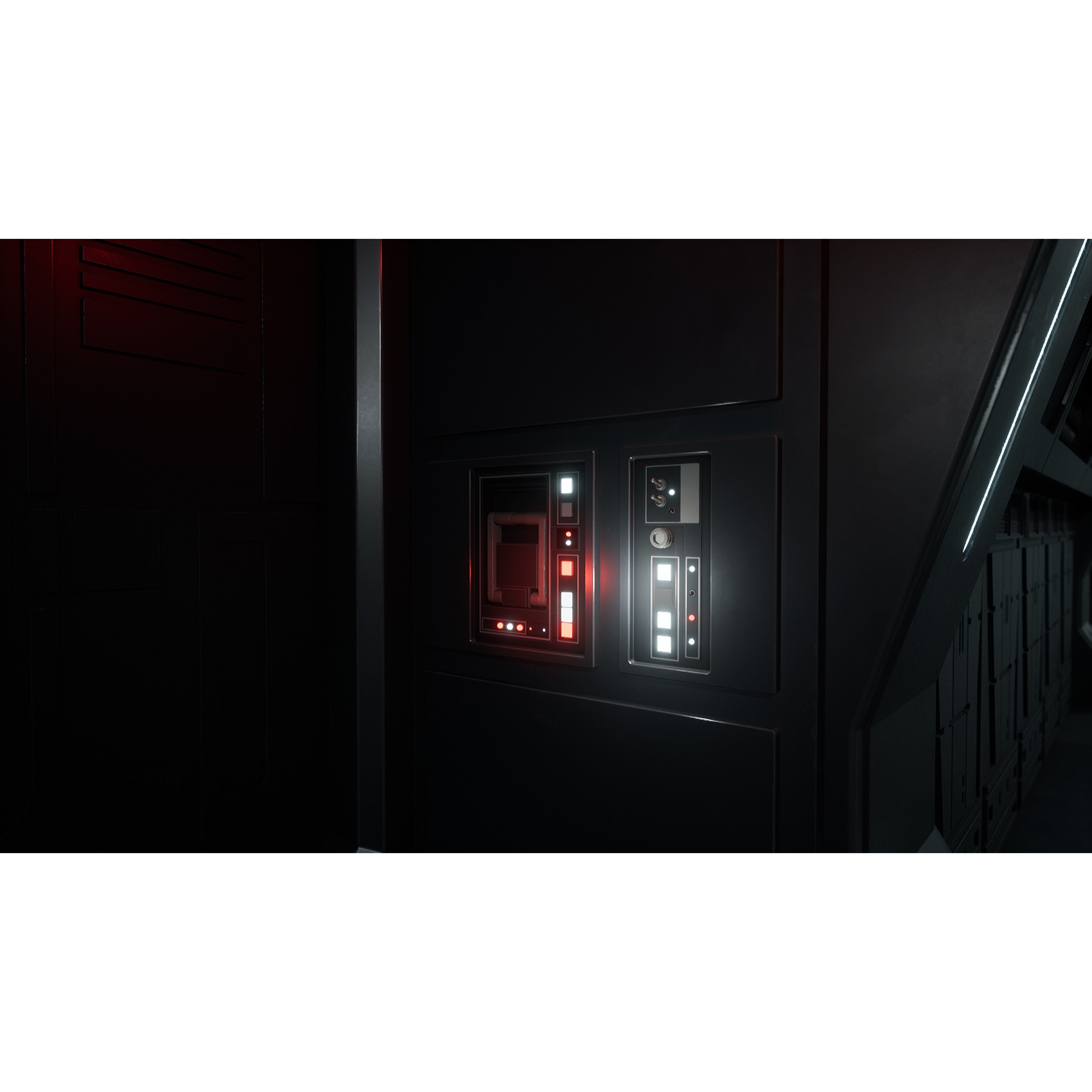 Light Cruiser Corridor - Low-Poly Game-Ready 3D Model - View 14