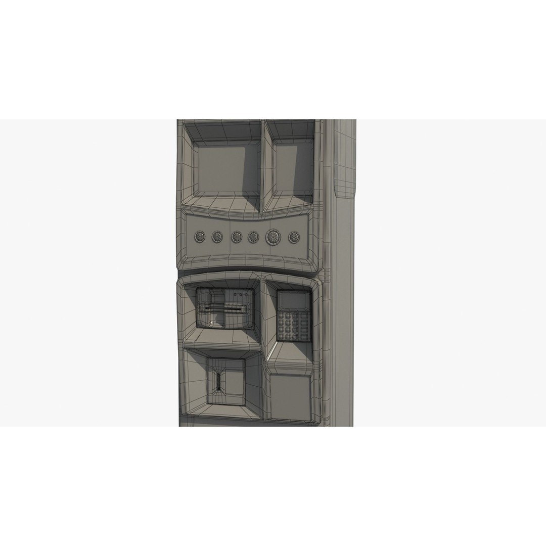 Parking Meter 3D Model – Low Poly PBR City Asset, FBX - View 15