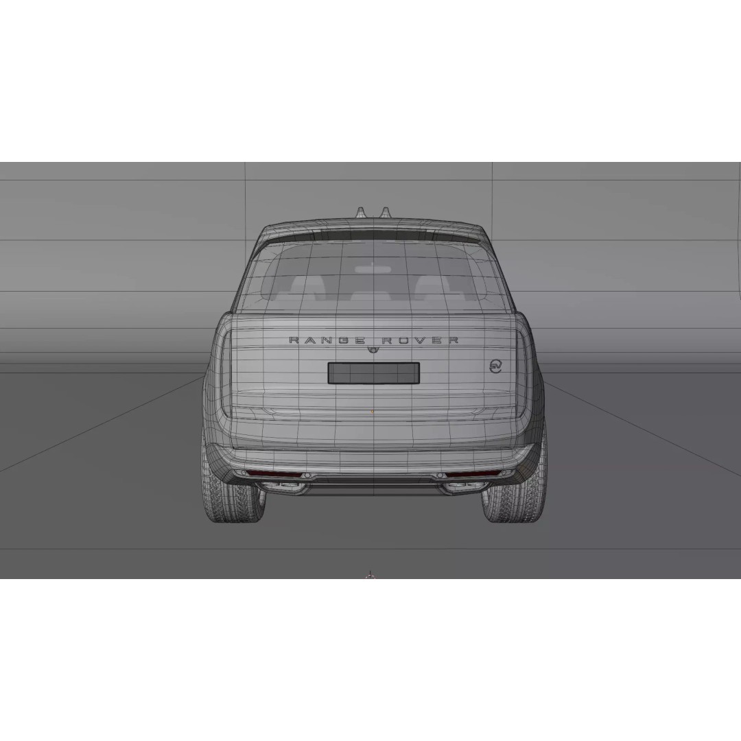 Land Rover Range Rover SV LWB 3D Model – High Poly & Low Poly Formats