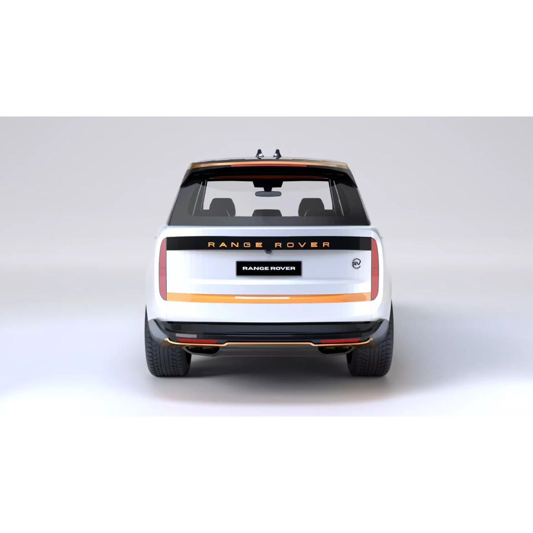 Land Rover Range Rover SV LWB 3D Model – High Poly & Low Poly Formats - View 10