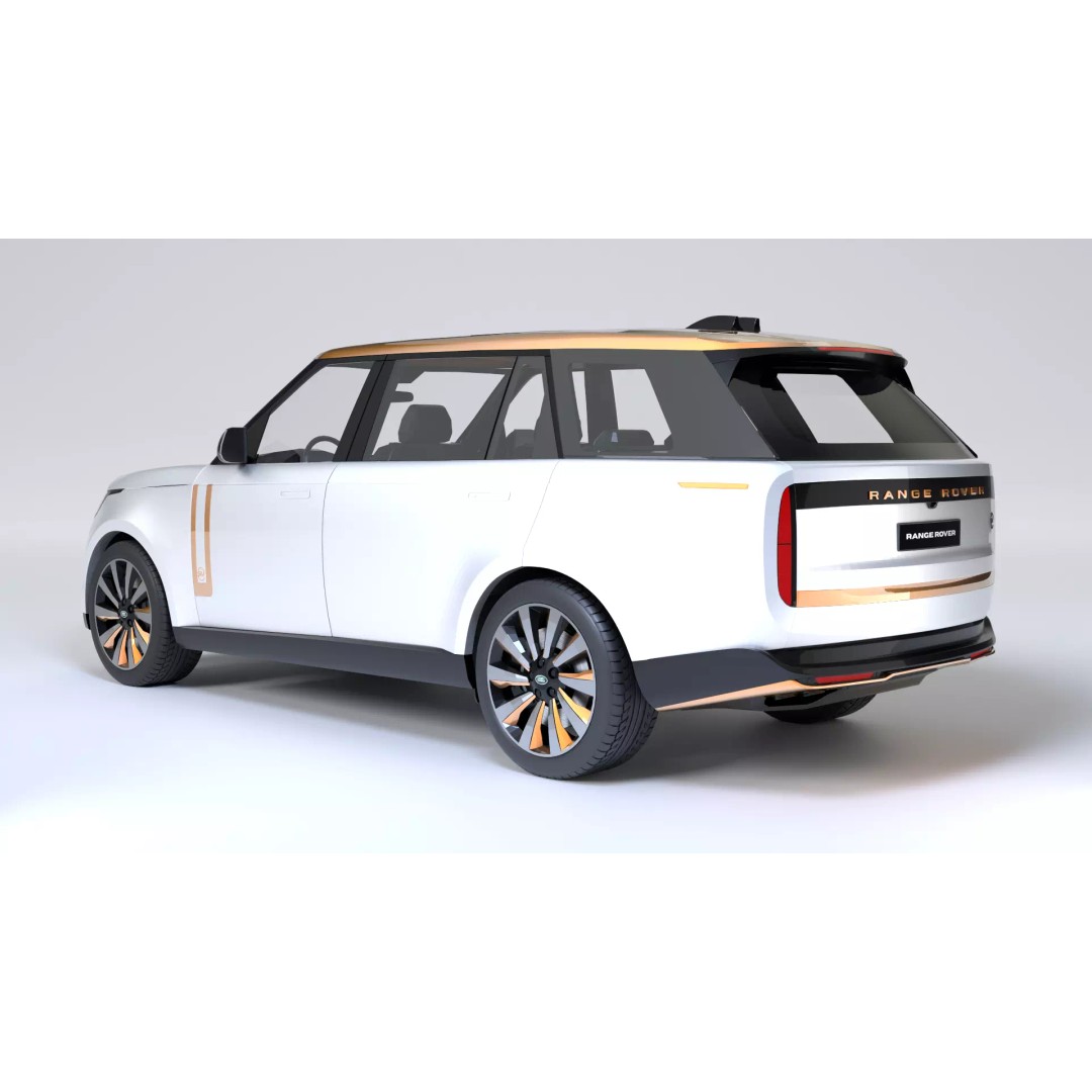 Land Rover Range Rover SV LWB 3D Model – High Poly & Low Poly Formats - View 11