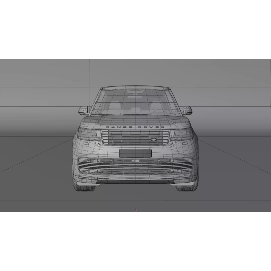 Land Rover Range Rover SV LWB 3D Model – High Poly & Low Poly Formats - View 12