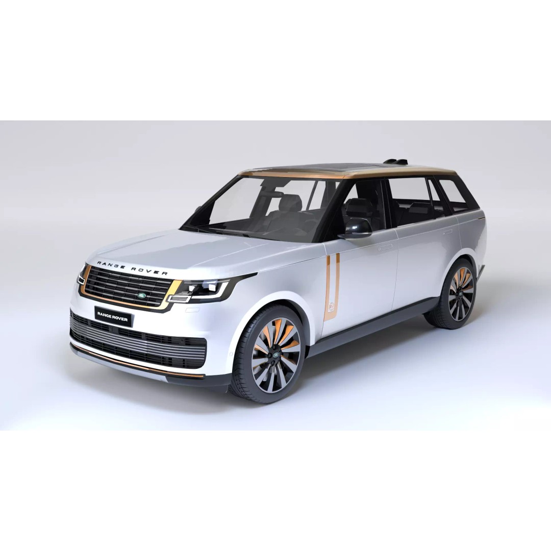 Land Rover Range Rover SV LWB 3D Model – High Poly & Low Poly Formats - View 2