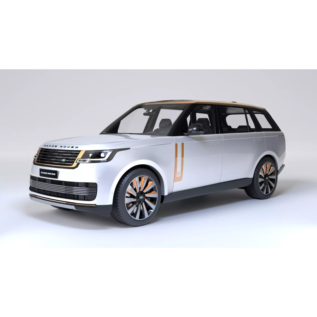 Land Rover Range Rover SV LWB 3D Model – High Poly & Low Poly Formats - View 3