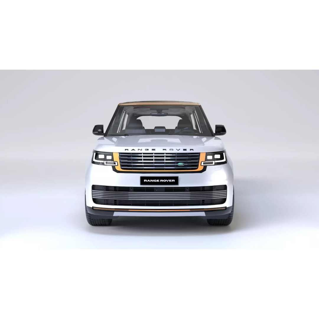 Land Rover Range Rover SV LWB 3D Model – High Poly & Low Poly Formats - View 4