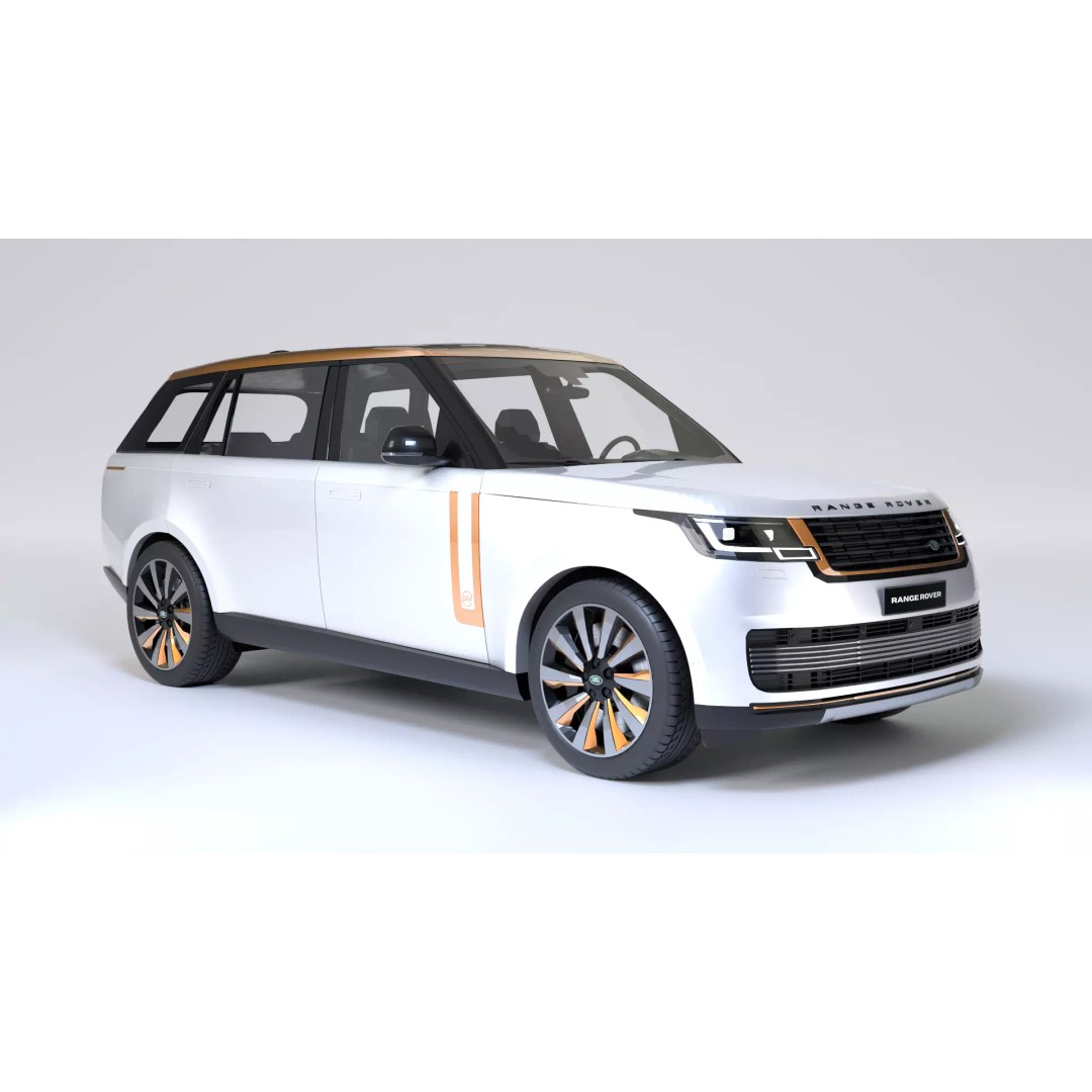 Land Rover Range Rover SV LWB 3D Model – High Poly & Low Poly Formats - View 5