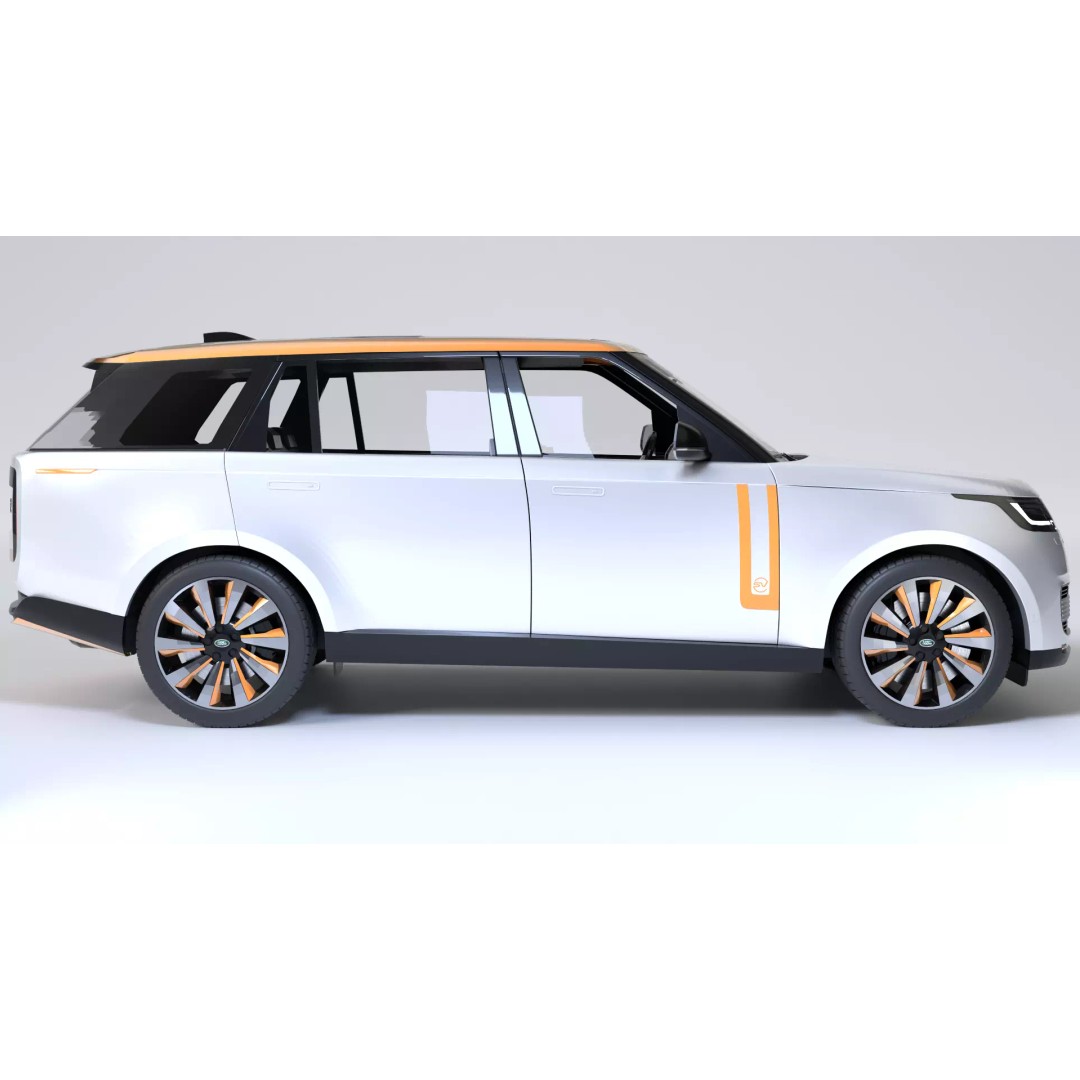 Land Rover Range Rover SV LWB 3D Model – High Poly & Low Poly Formats - View 6