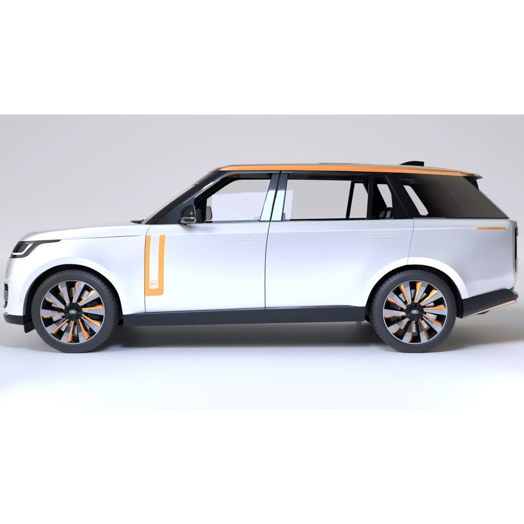 Land Rover Range Rover SV LWB 3D Model – High Poly & Low Poly Formats - View 7