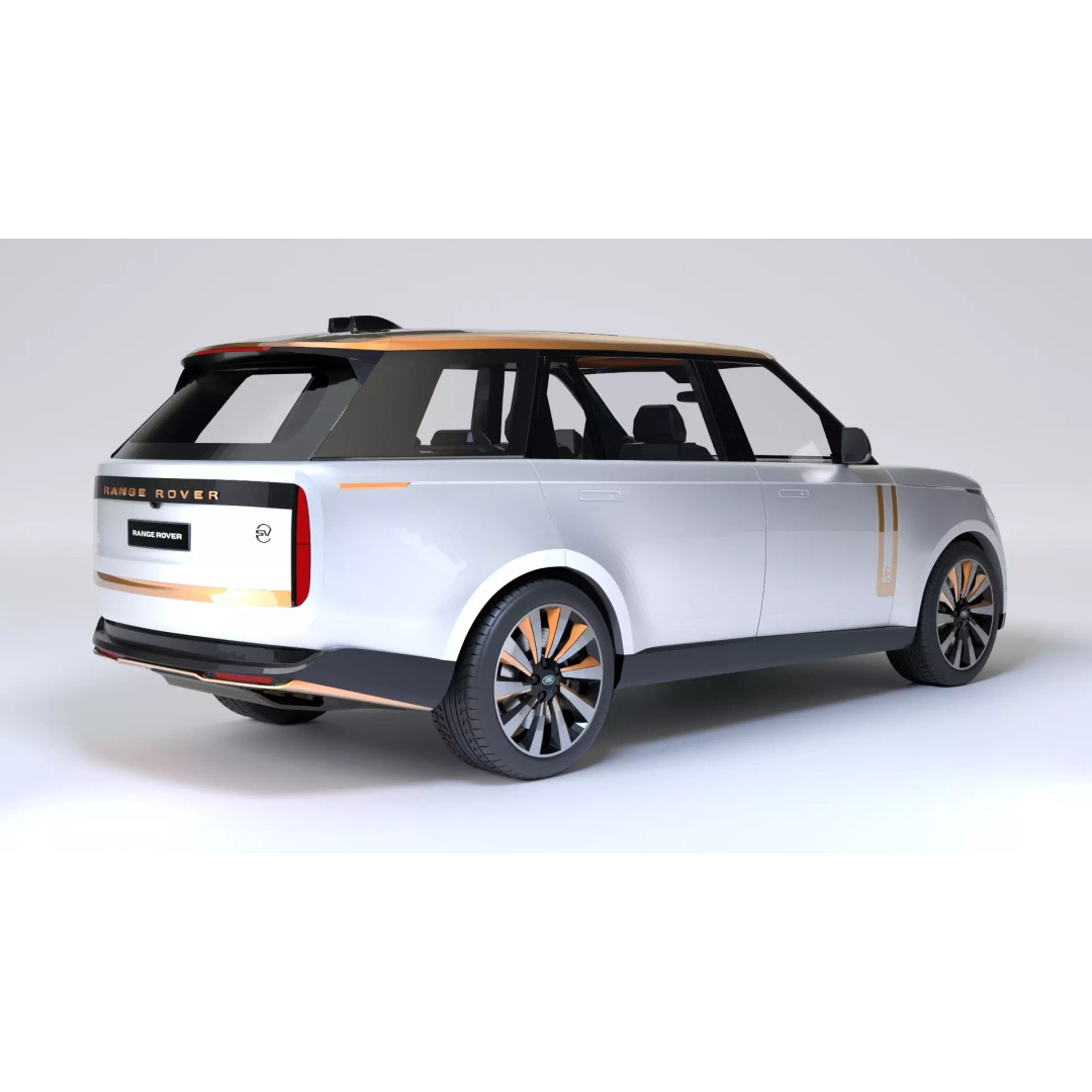 Land Rover Range Rover SV LWB 3D Model – High Poly & Low Poly Formats - View 9