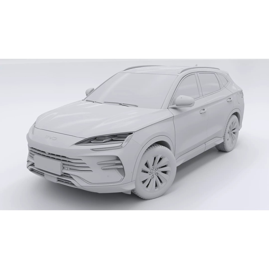 2026 BYD SEAL U 3D Model – High Poly SUV, FBX, Blender, Game Ready - View 15