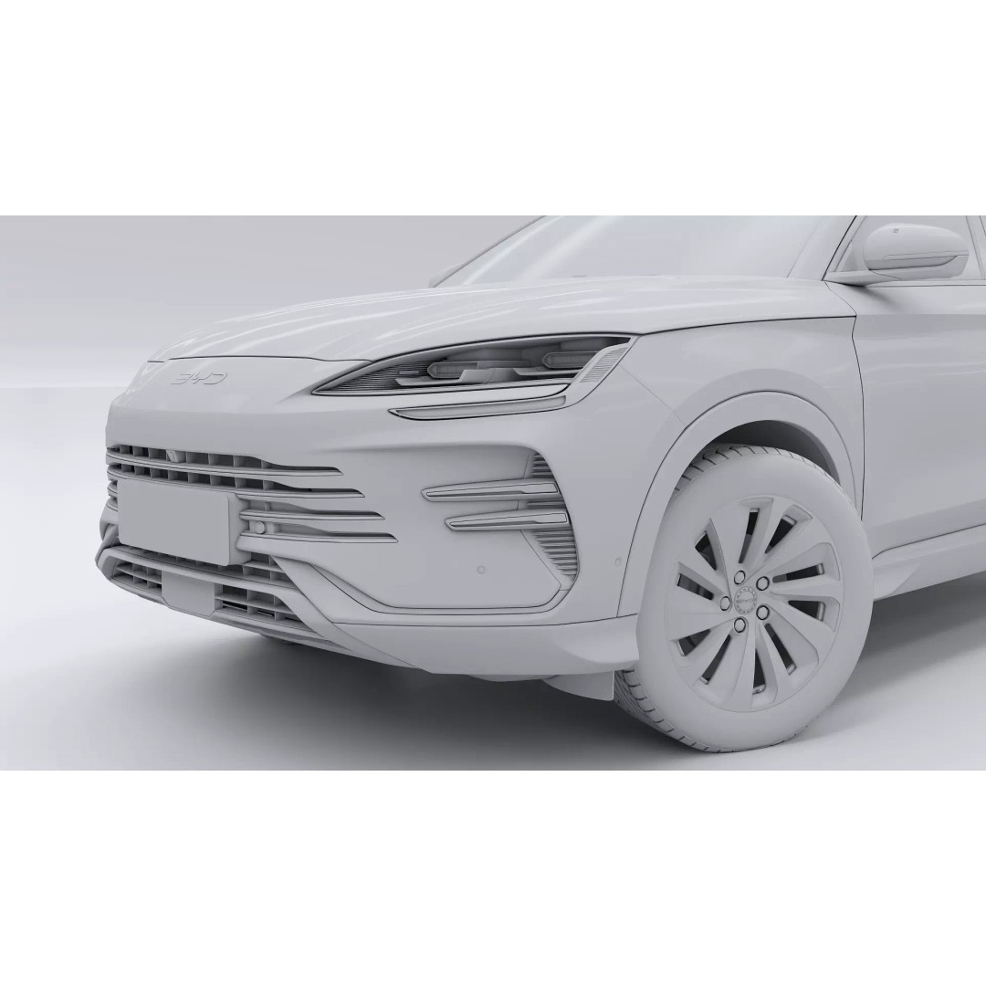 2026 BYD SEAL U 3D Model – High Poly SUV, FBX, Blender, Game Ready - View 19
