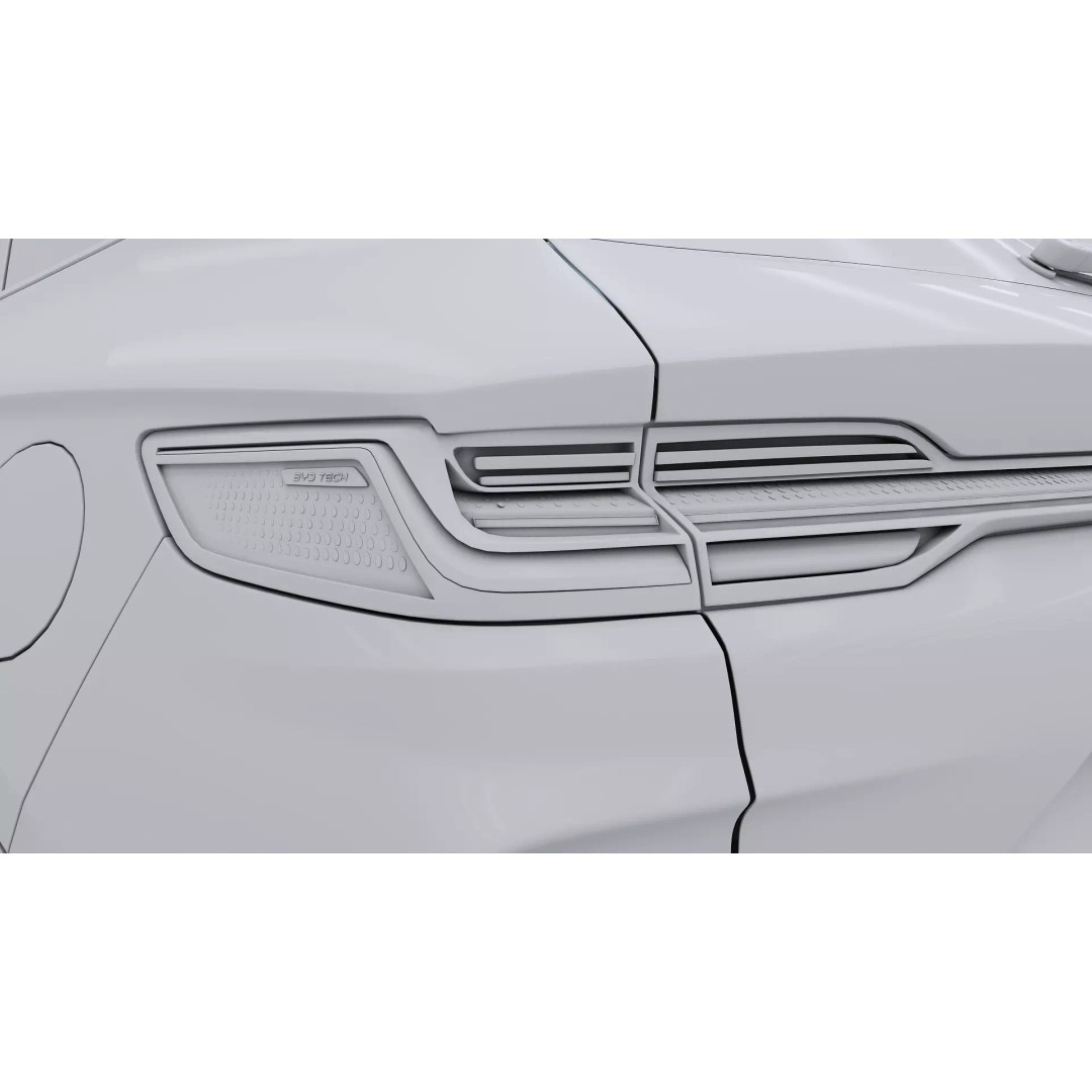 2026 BYD SEAL U 3D Model – High Poly SUV, FBX, Blender, Game Ready - View 23