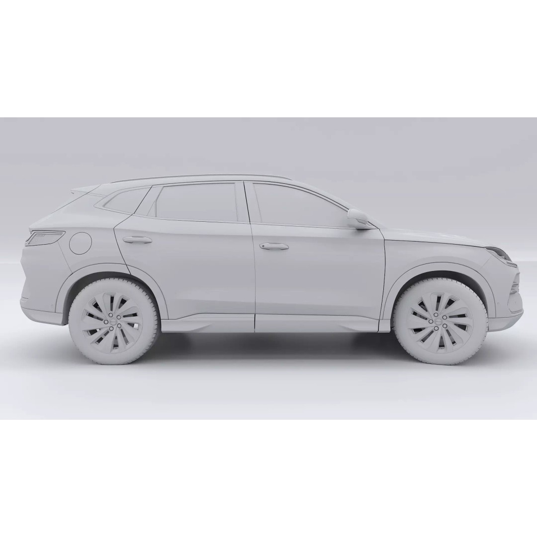 2026 BYD SEAL U 3D Model – High Poly SUV, FBX, Blender, Game Ready - View 25